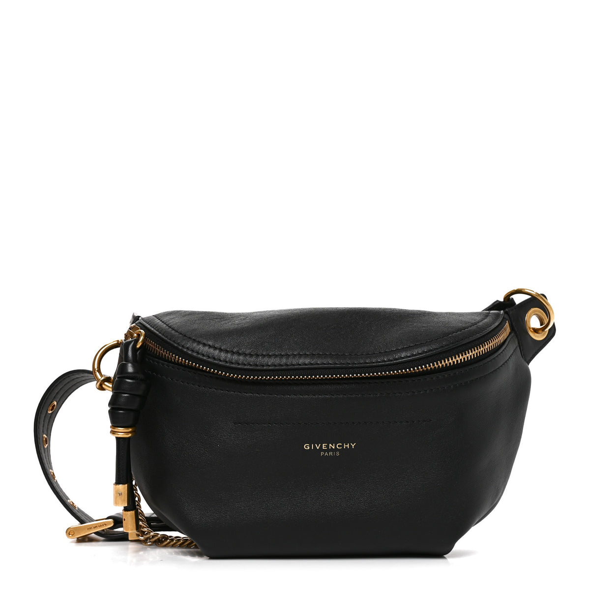 Givenchy Calfskin Whip Belt Bag Black 1 of 9