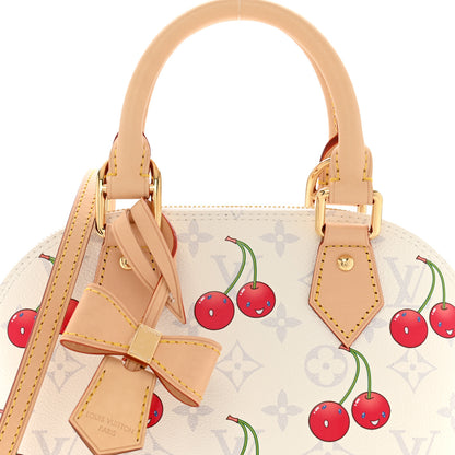 Louis Vuitton LV X TM Monogram Cerises Alma BB White 7 of 9