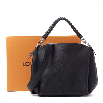 Louis Vuitton Mahina Babylone Chain BB Black 9 of 9