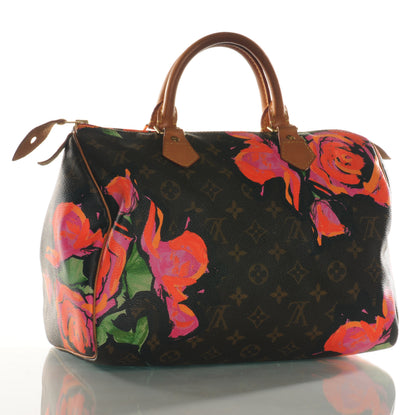 Louis Vuitton Monogram Roses Speedy 30 3 of 7