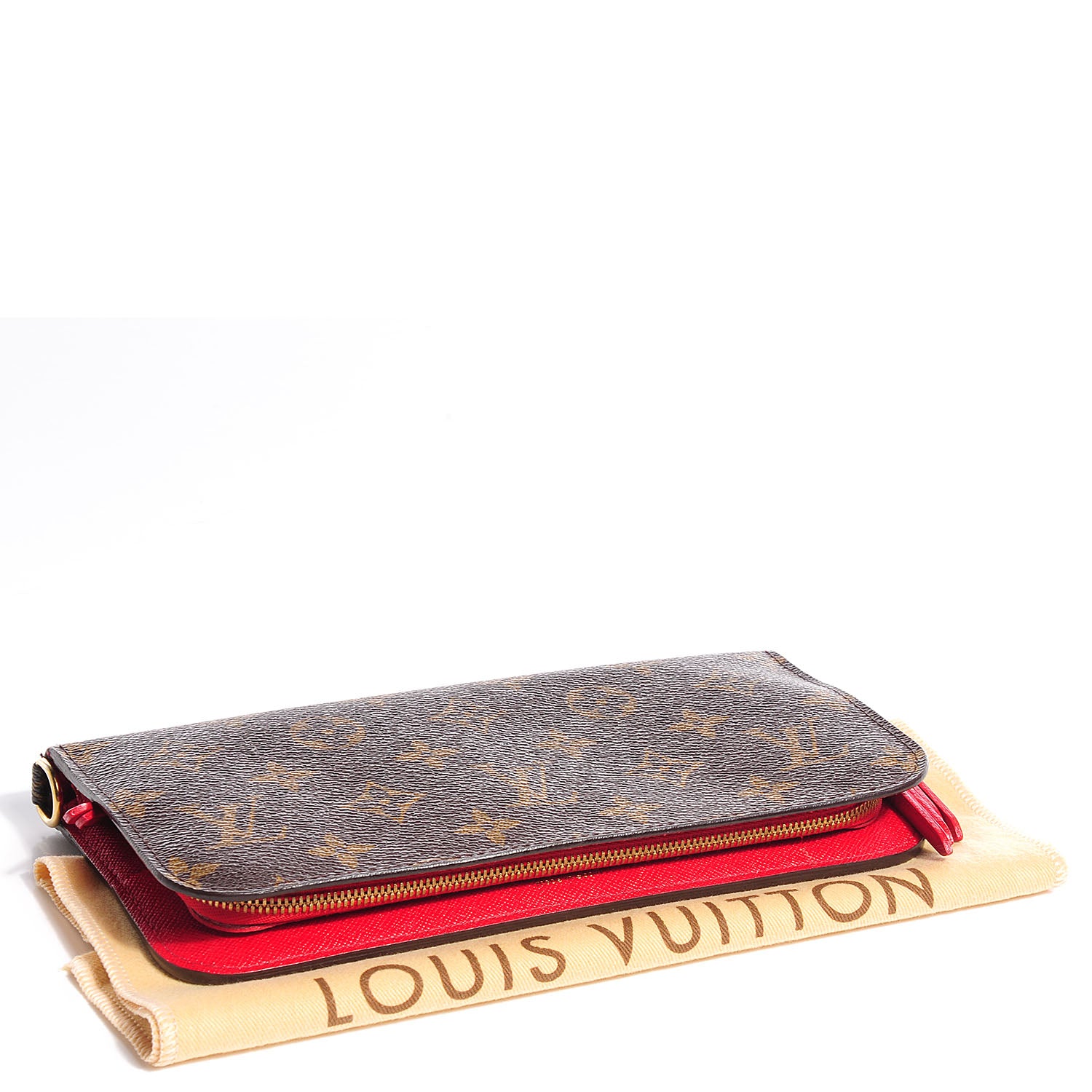 Louis Vuitton Monogram Insolite Wallet Red 4 of 8