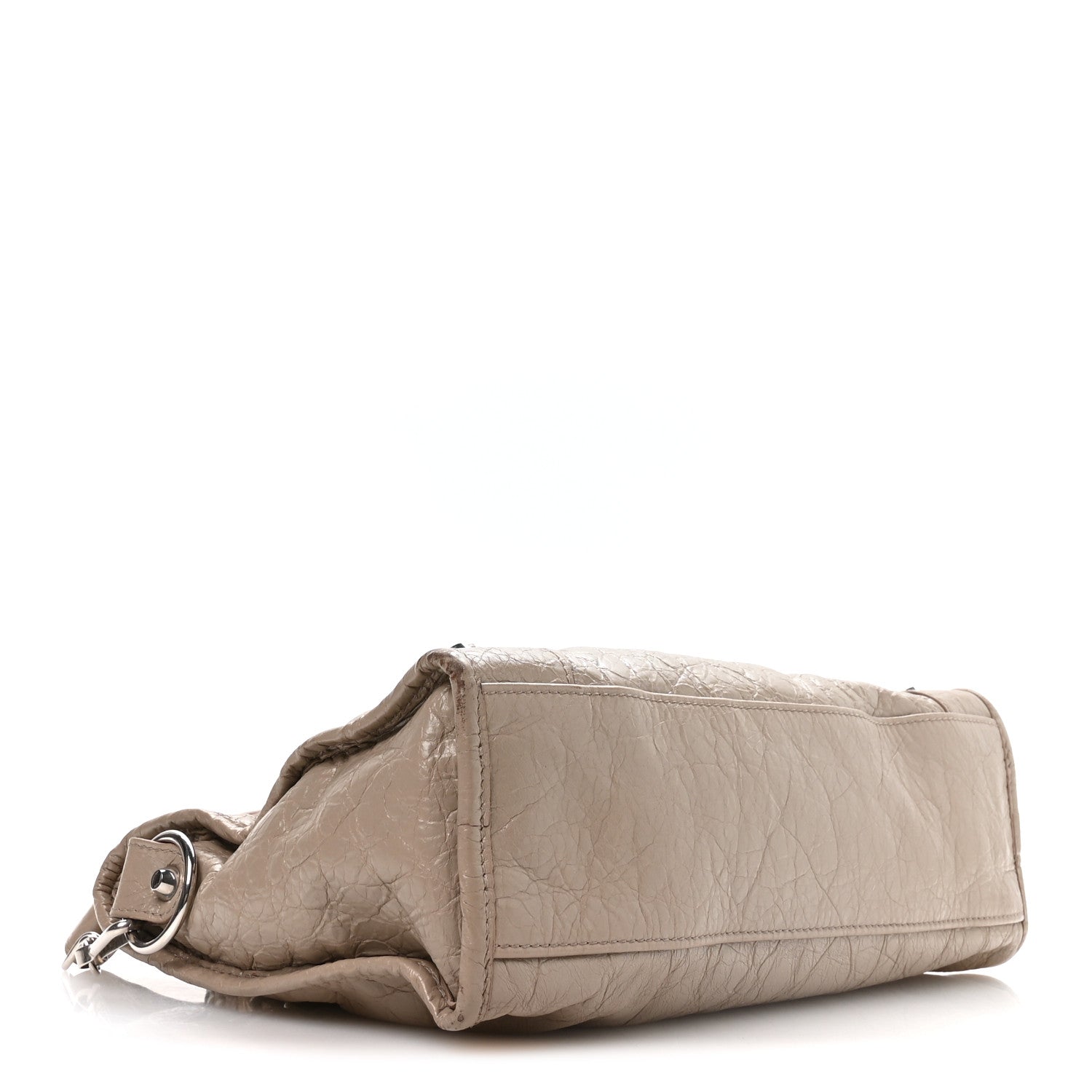 Balenciaga Agneau Arena Silver Hardware Small Le City Beige 4 of 10