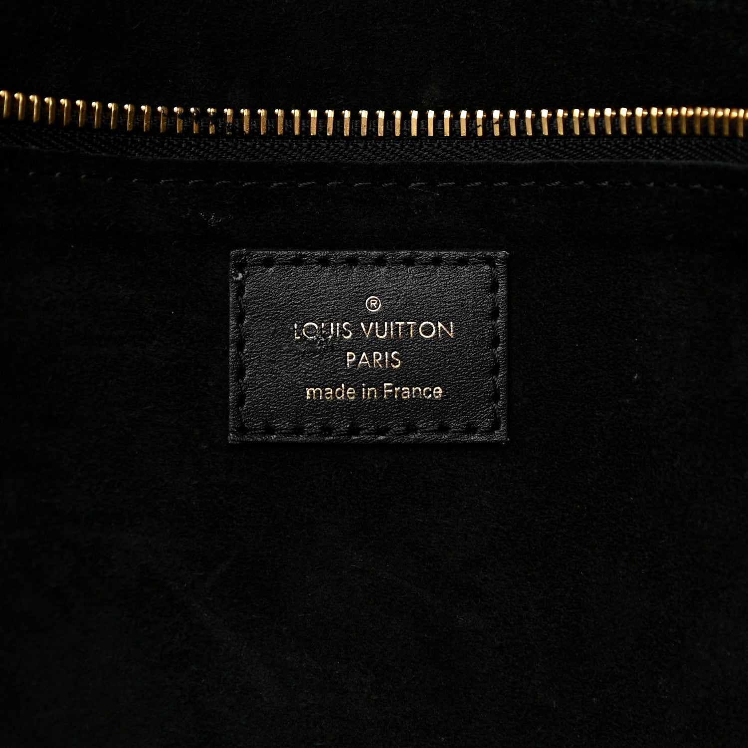 Louis Vuitton Cuir Orfevre Veau Cachemire Tote W GM Black 6 of 14