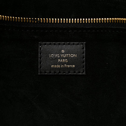 Louis Vuitton Cuir Orfevre Veau Cachemire Tote W GM Black 6 of 14
