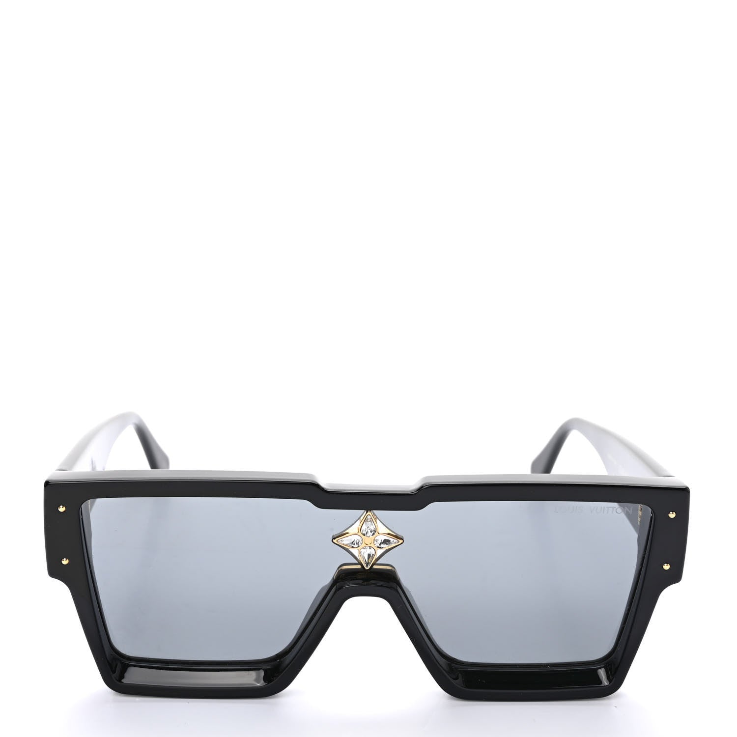 Louis Vuitton Cyclone Sunglasses Z1578E Black 2 of 7