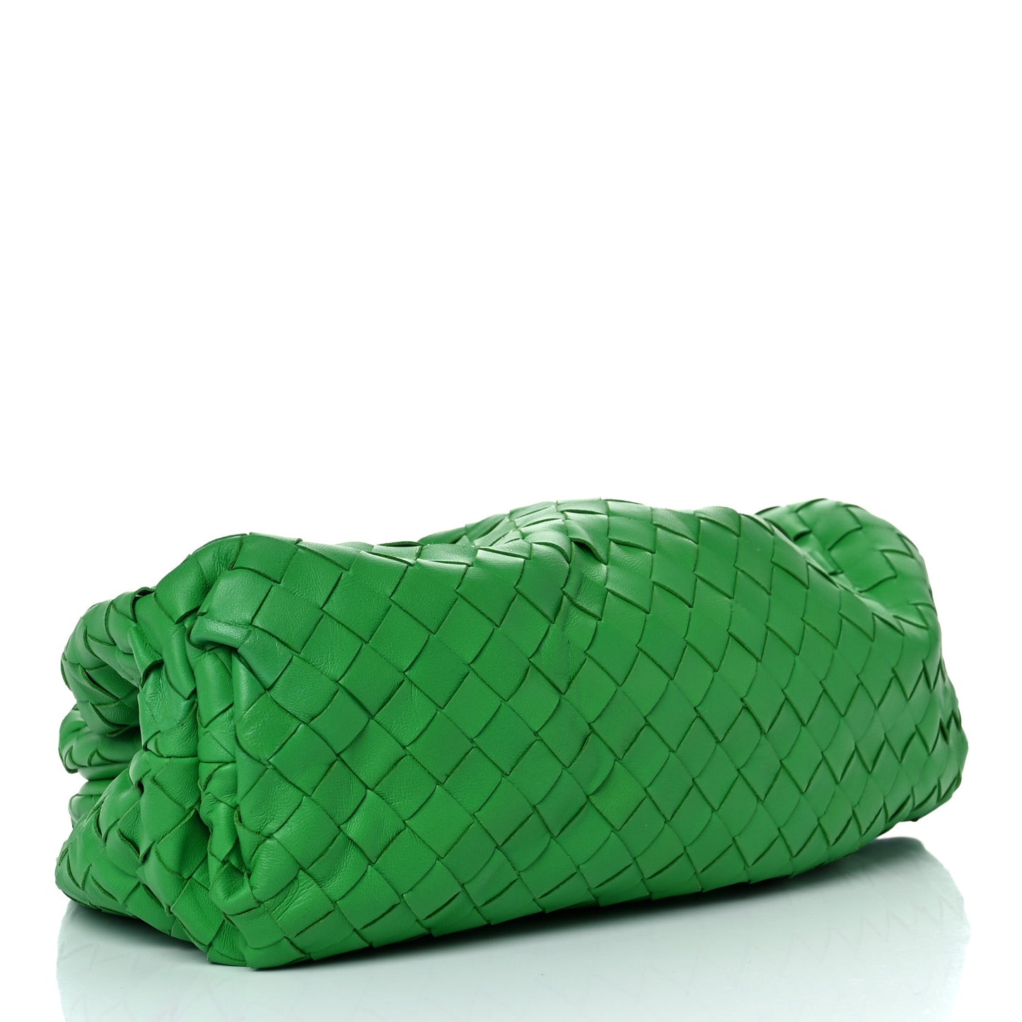 Nappa Maxi Intrecciato The Pouch Oversized Clutch Parakeet