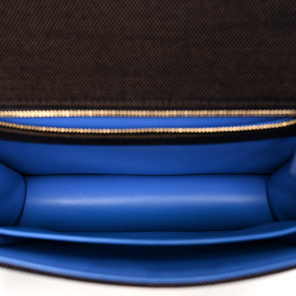 Christian Dior Velvet Oblique Medium Diorama Flap Bag Black Blue 5 of 10