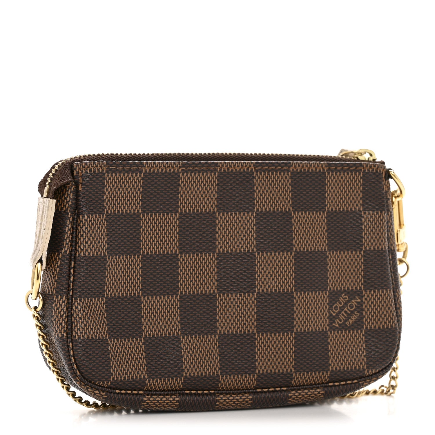 Louis Vuitton Damier Ebene Trunks and Locks Mini Pochette Accessories 3 of 9