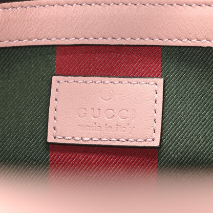 Gucci GG Supreme Monogram Emblem Large Tote Bag Light Pink 6 of 10