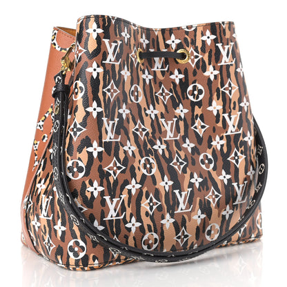 Louis Vuitton Monogram Giant Jungle NéoNoé Caramel 3 of 9