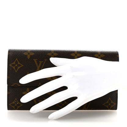 Louis Vuitton Monogram Sarah Wallet 2 of 11