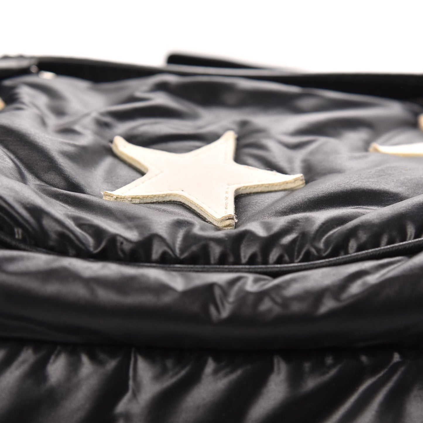 Polyamide Falabella Go Stars Backpack Black White