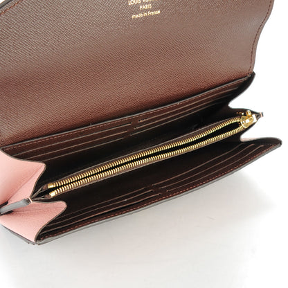 Louis Vuitton Damier Ebene Normandy Wallet Magnolia 6 of 7
