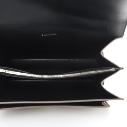 Balenciaga Box Calfskin Medium Sharp Top Handle Bag Mink Grey 5 of 16