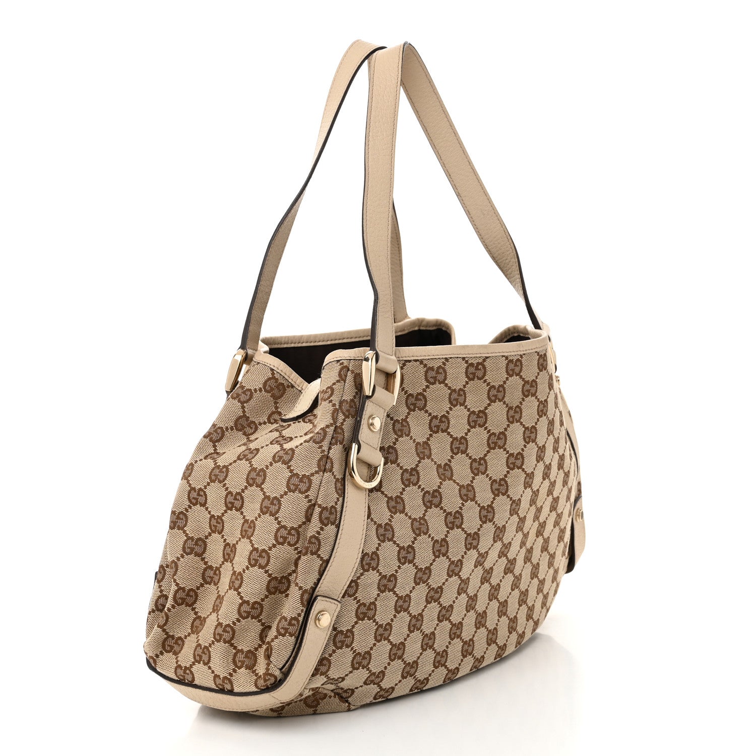 Gucci Monogram Medium Abbey Shoulder Bag Off White 3 of 10