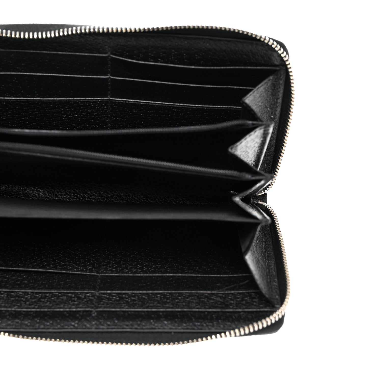 GG Supreme Monogram Psychedelic Zip Around Wallet Black Multicolor