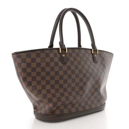 Louis Vuitton Damier Ebene Manosque GM 3 of 19