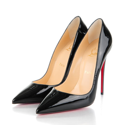 Christian Louboutin Patent So Kate 120 Pumps 39 Black 3 of 8
