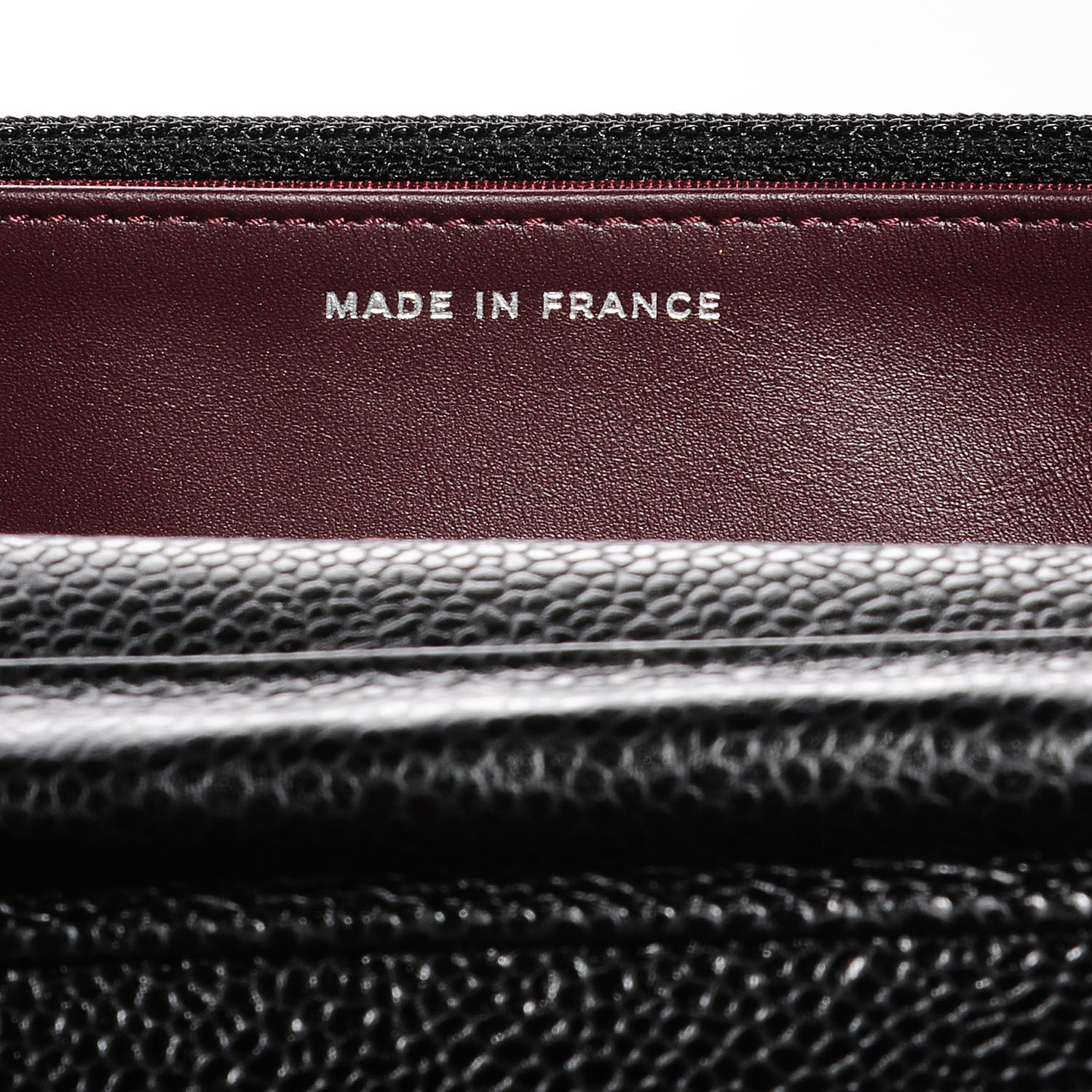 Chanel Caviar Quilted Wallet On Chain WOC Black 9 of 10