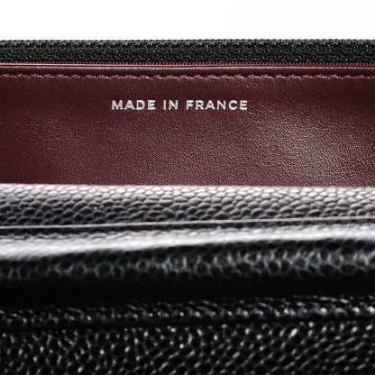 Chanel Caviar Quilted Wallet On Chain WOC Black 9 of 10