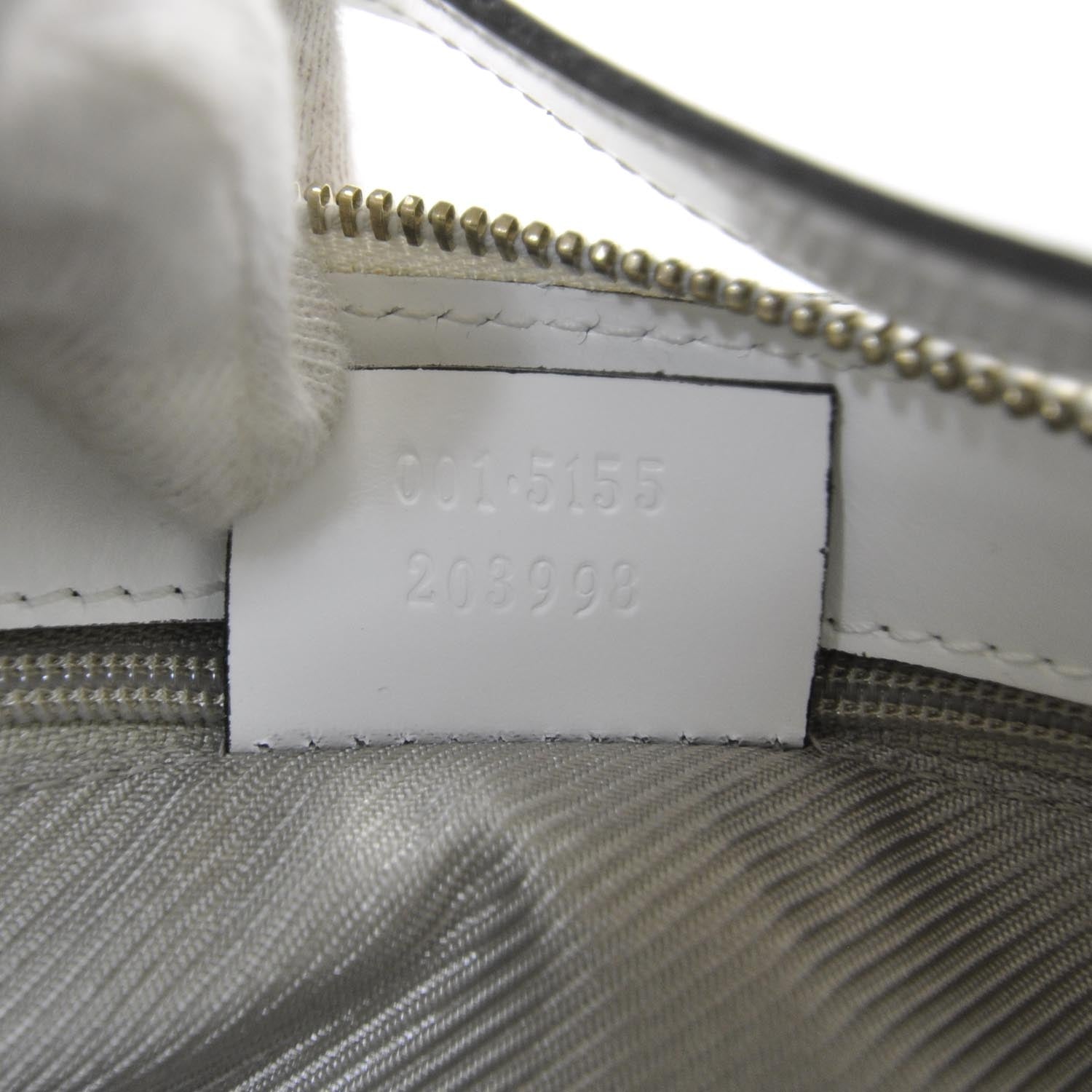 Gucci Leather Shoulder Bag White 8 of 8