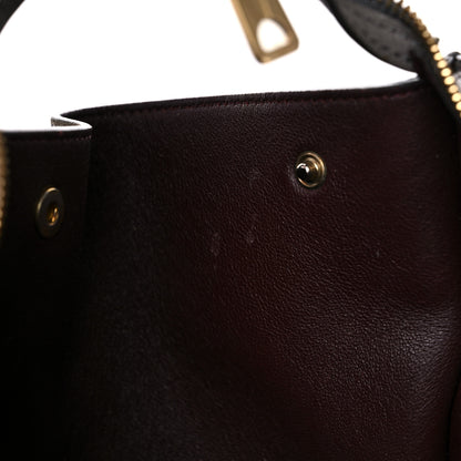 Celine Crocodile Embossed Nubuck Medium Trapeze Grey 16 of 29