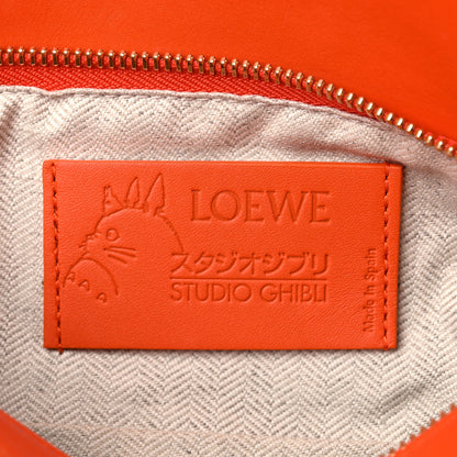 Loewe X HOWLS MOVING CASTLE Satin Calfskin Small Calcifer Puzzle Orange 5 of 13