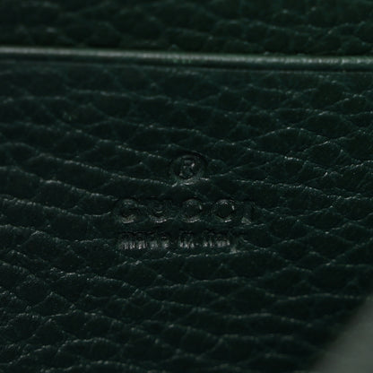 Gucci Calfskin Garden Dionysus Chain Wallet Emerald 6 of 10
