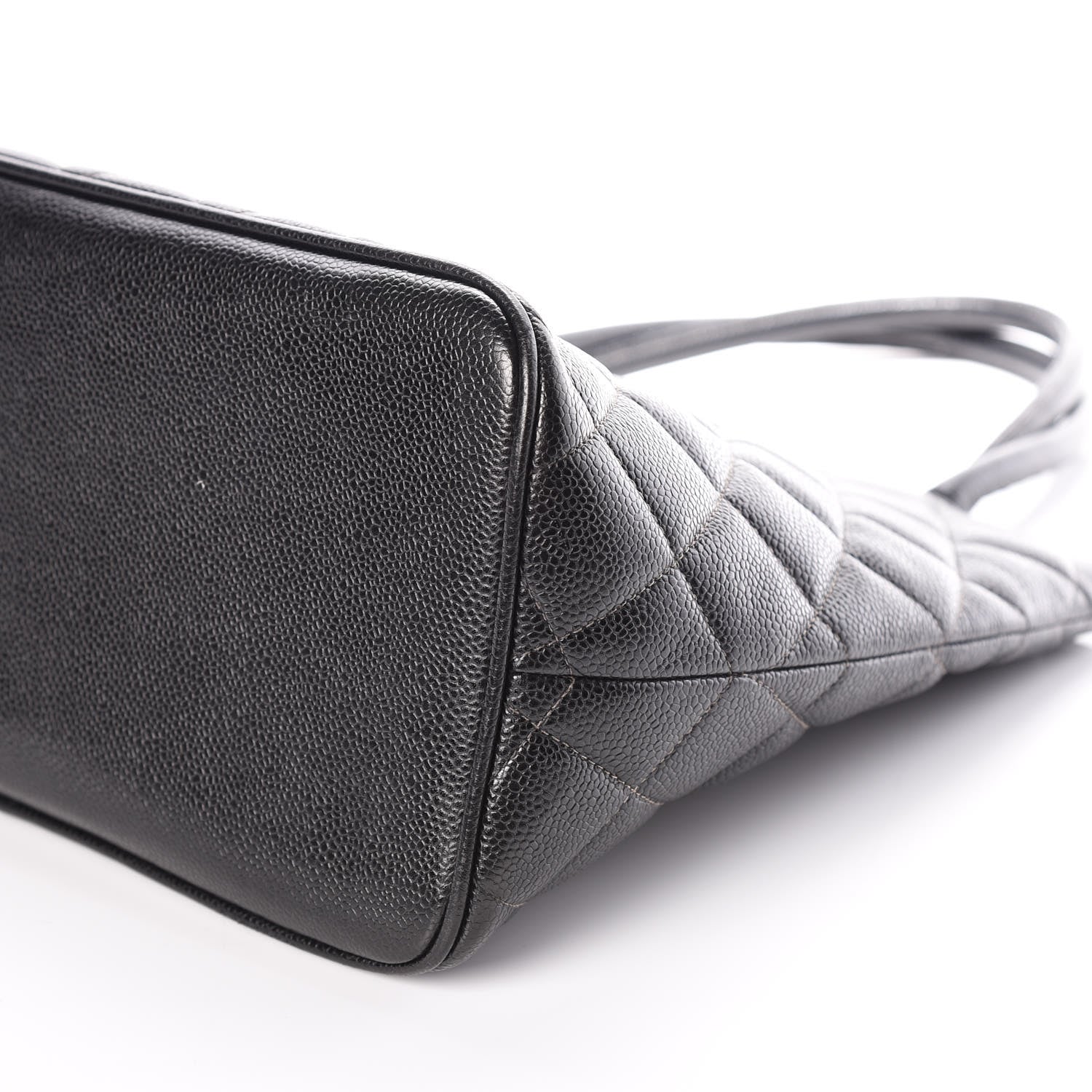 Chanel Caviar Quilted Medallion Tote Black 11 of 12
