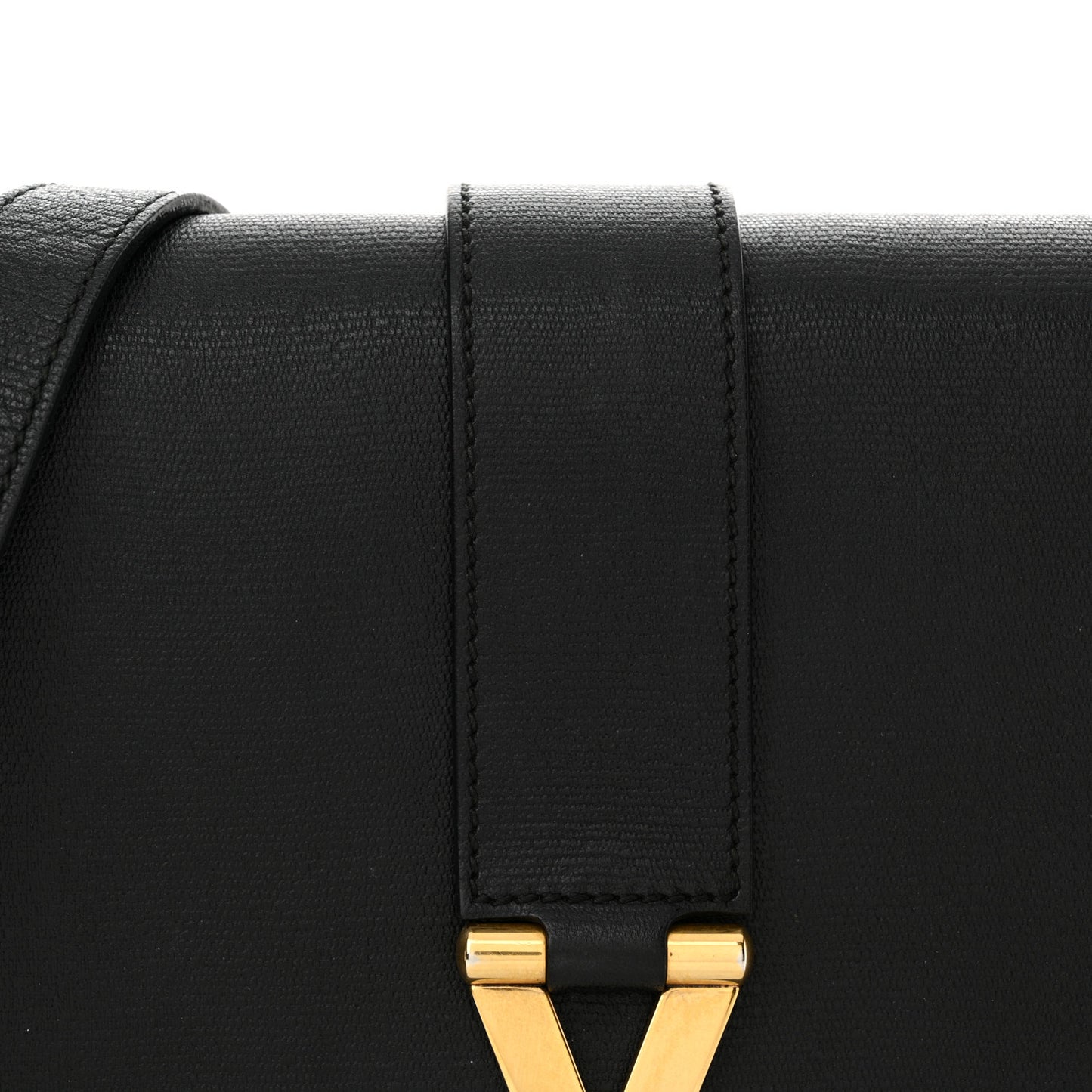 Calfskin Classic Y Satchel Black
