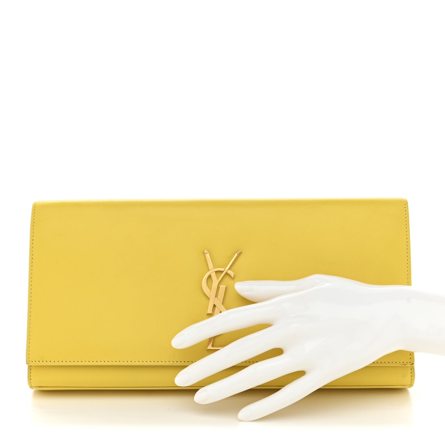 Calfskin Classic Monogram Cassandre Clutch Soleil