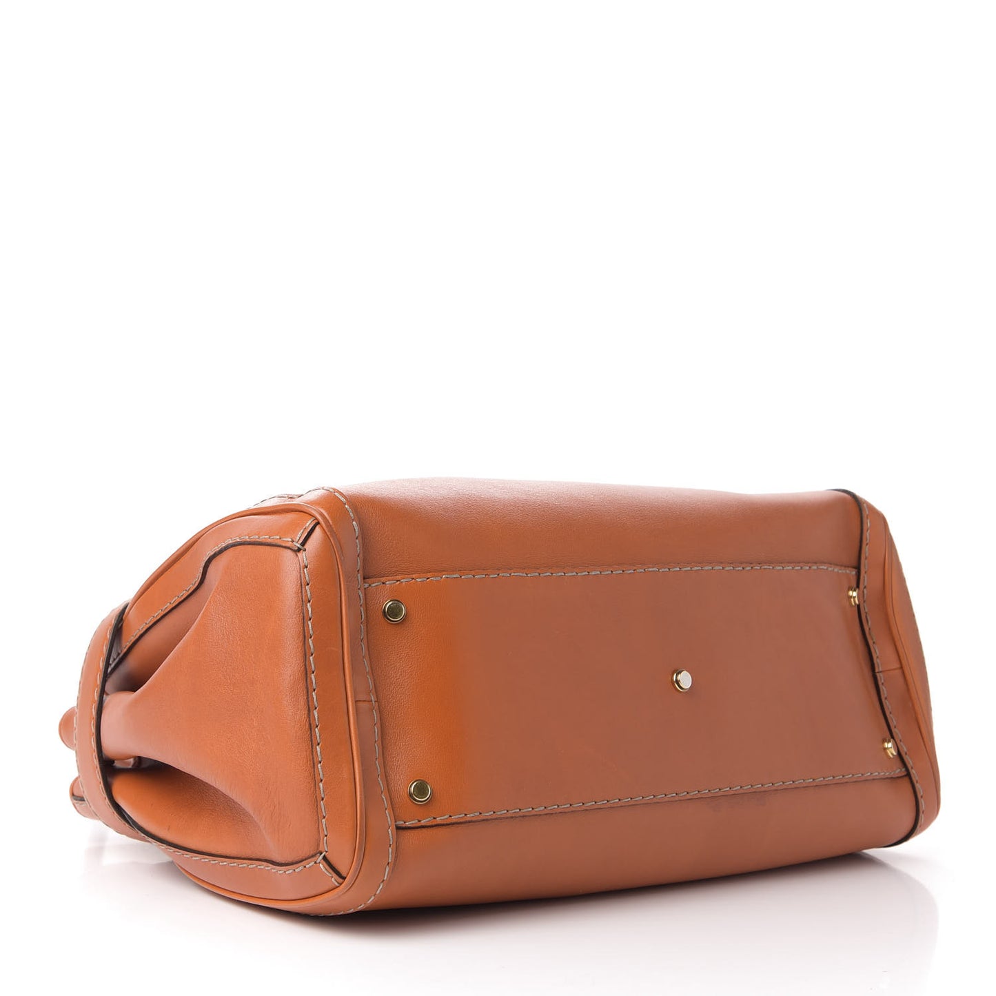 Calfskin Medium GG Running Tote Orange