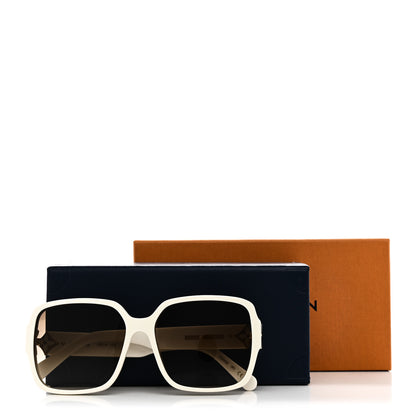 Louis Vuitton My LV Flower Square Sunglasses Z1613W White 7 of 7