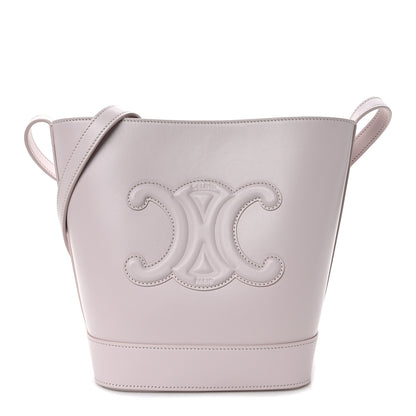 Celine Smooth Calfskin Small Cuir Triomphe Bucket Bag Poudre 1 of 9