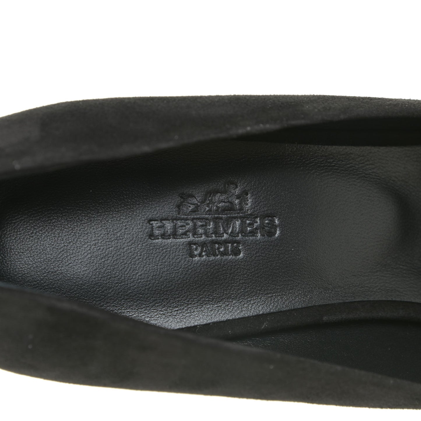 Chevre Velours Blush Pumps 39 Black