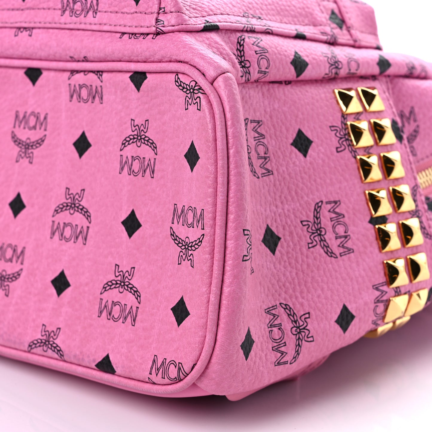 Visetos Small Side Stud Stark Backpack Pink