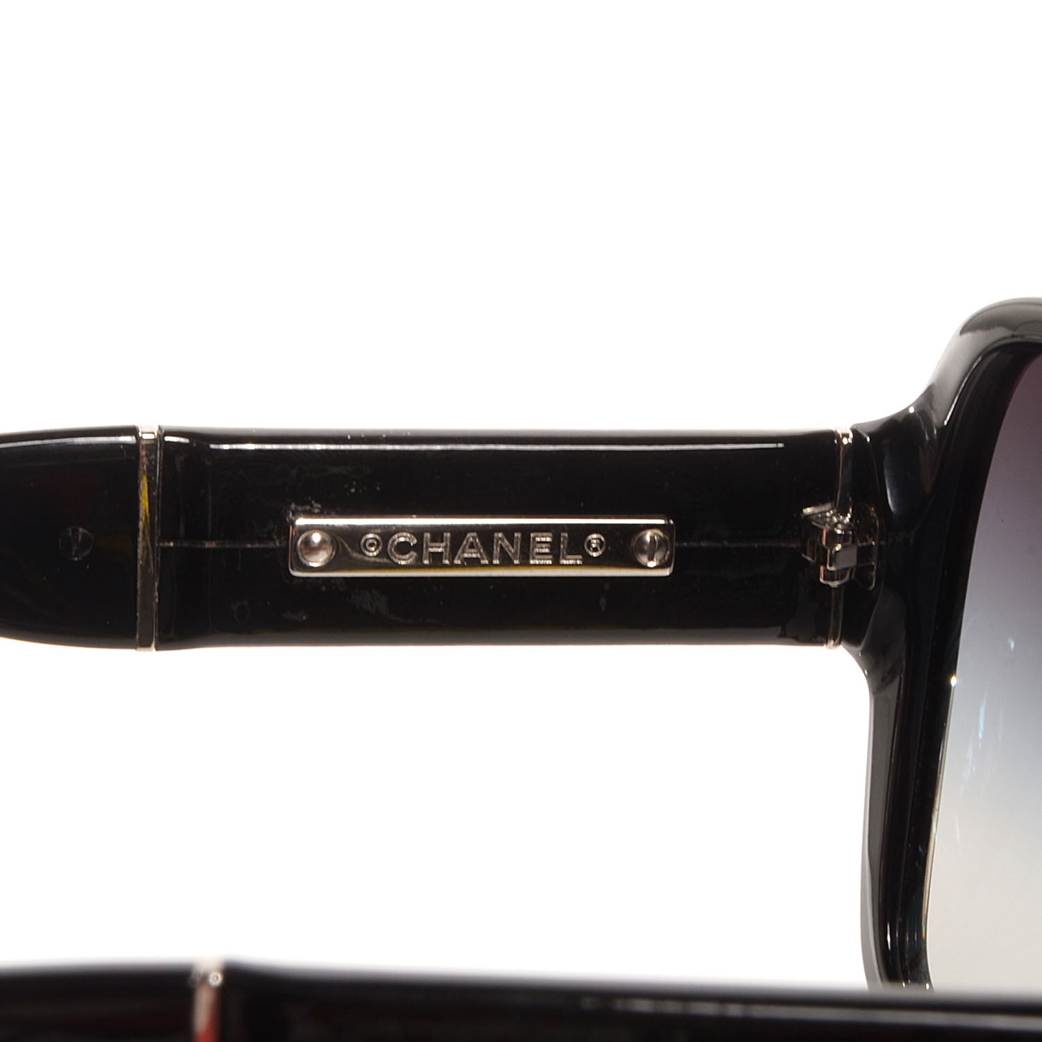 Chanel Patent Leather Sunglasses 5230Q Black 3 of 5