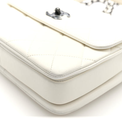 Chanel Lambskin Quilted Small Trendy CC Dual Handle Flap Bag White 10 of 10