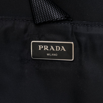 Prada Tessuto Nylon Saffiano Pet Carrier Black 9 of 9