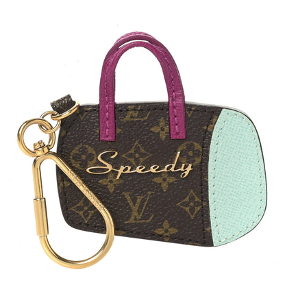 Louis Vuitton Monogram Speedy Bag Charm Key Holder 1 of 3