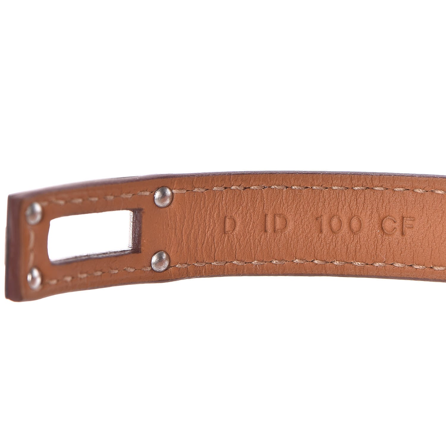 Hermes Matte Alligator Kelly Double Tour Bracelet T3 5P Pink 5 of 6