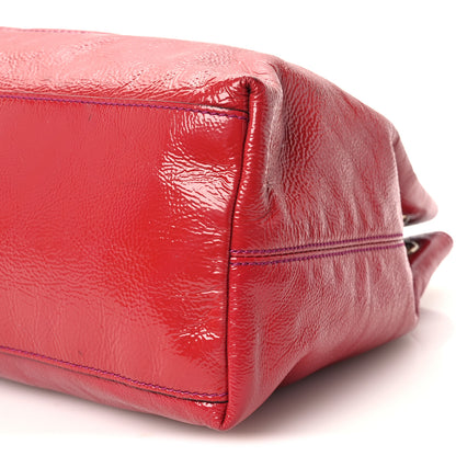 Gucci Vernice Naplack Medium Soho Chain Shoulder Bag Bright Bouganville Bright Bouganville 10 of 11