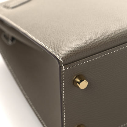 Hermes Epsom Kelly Sellier 25 Etoupe 11 of 13