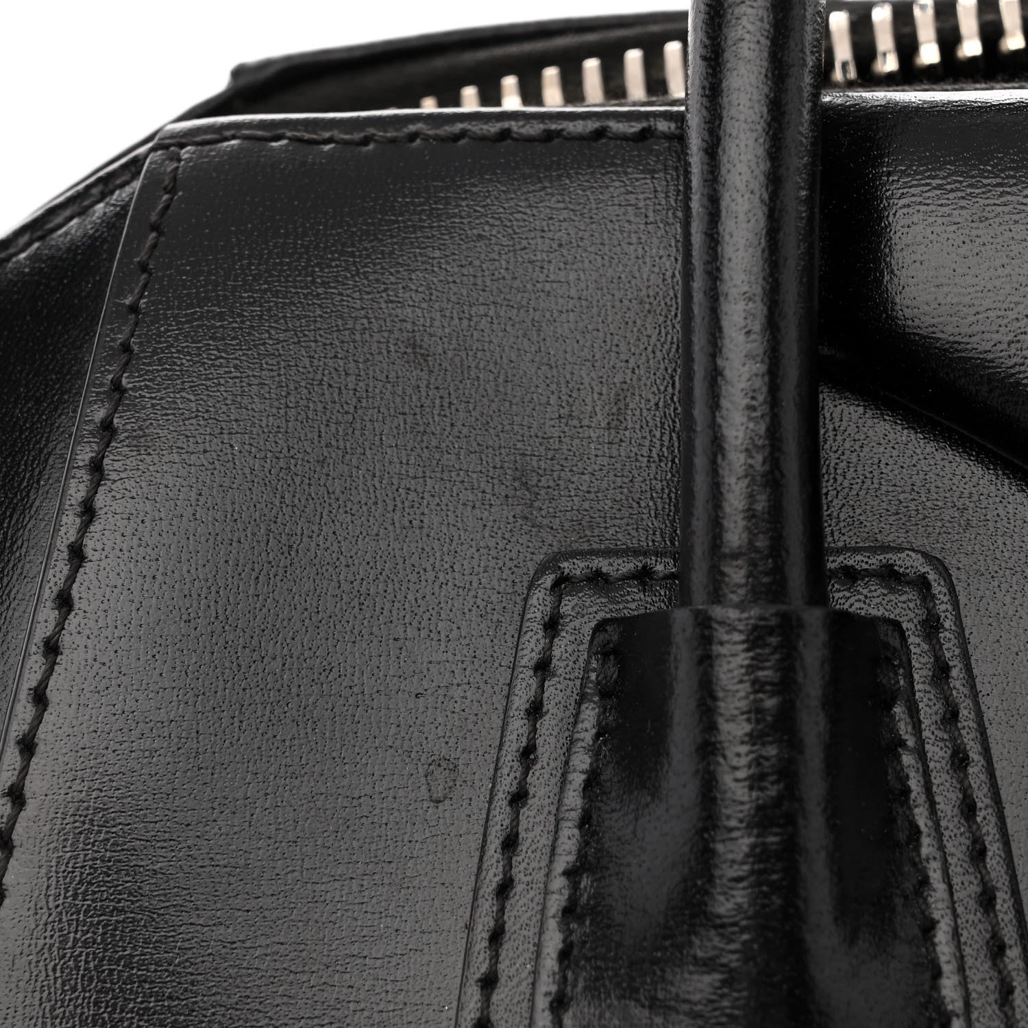 Givenchy Shiny Lord Calfskin Small Antigona Black 11 of 12