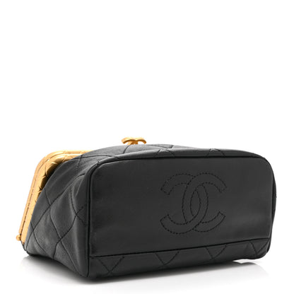 Chanel Lambskin Quilted My Crush Bag Black 4 of 10