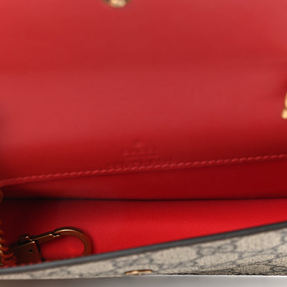 Gucci GG Supreme Monogram Mini Cherry Chain Bag 4 of 9