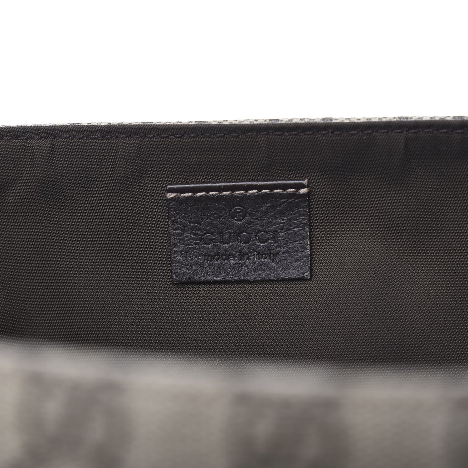 Gucci GG Plus Monogram Messenger Diaper Bag Dark Brown 5 of 12