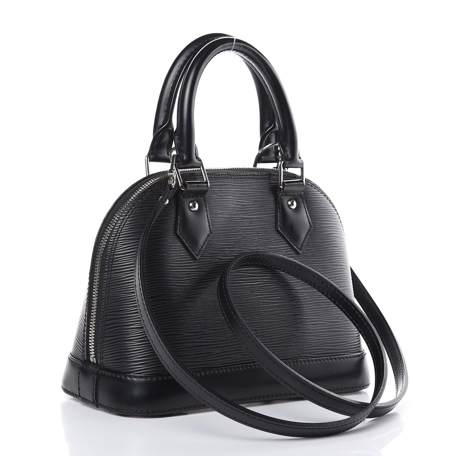 Louis Vuitton Epi Alma BB Black 3 of 9