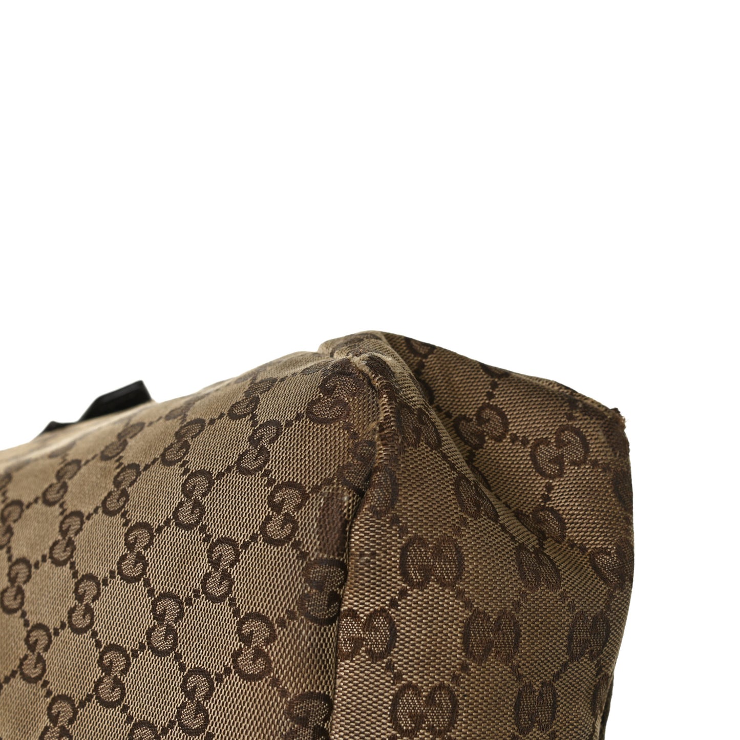 Monogram Medium Horsebit Chain Hobo Dark Brown