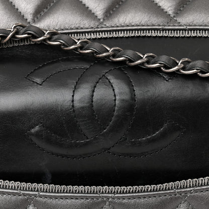 Chanel Metallic Calfskin Quilted Ballerine Flap Silver 15 of 15